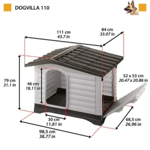 DOGVILLA 110 вулична собача будка
